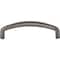 Elements 96 mm Center-to-Center Brushed Pewter Rope Detailed Cypress Cabinet Pull Z118-96BNBDL - alternate 5